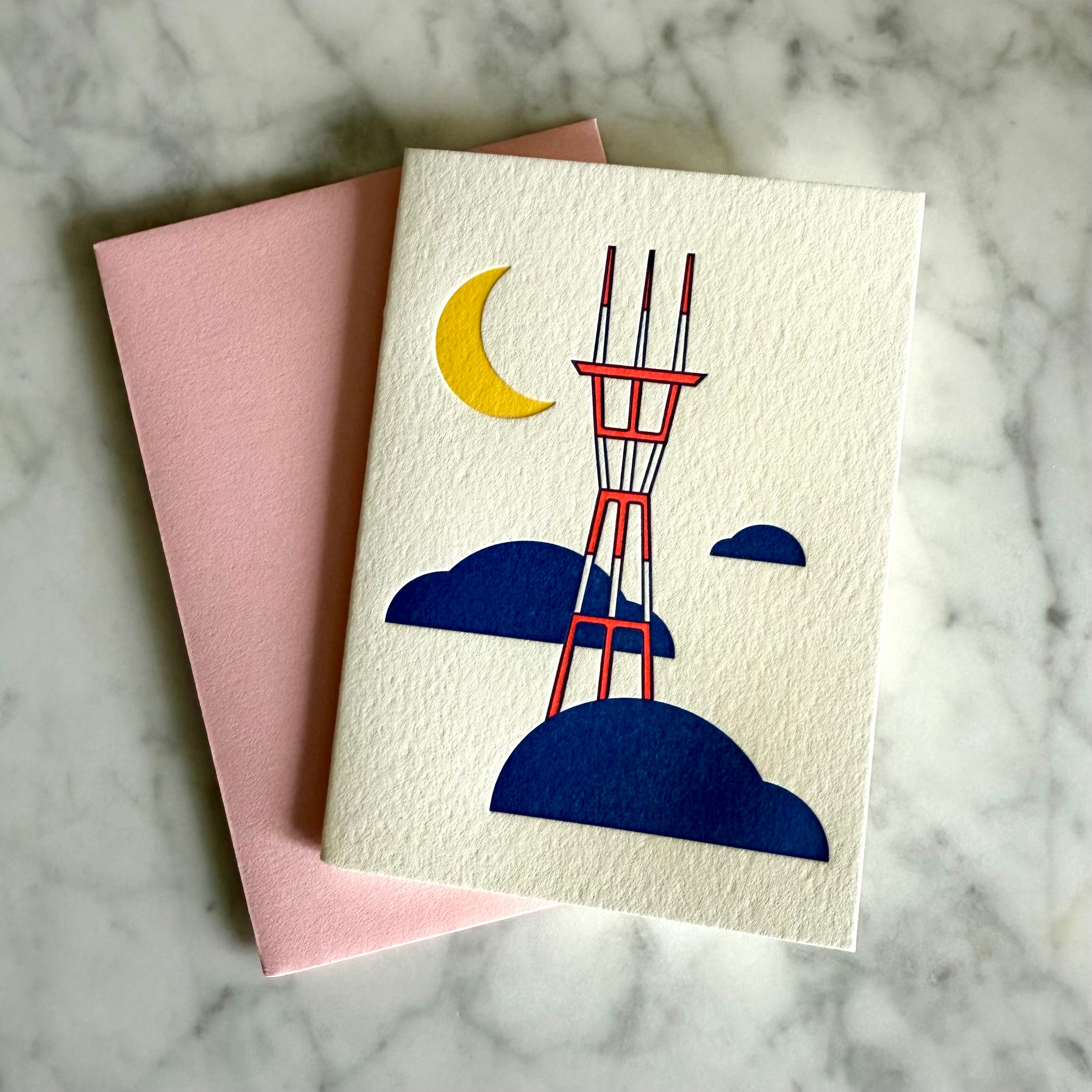Sutro Tower Greeting Card