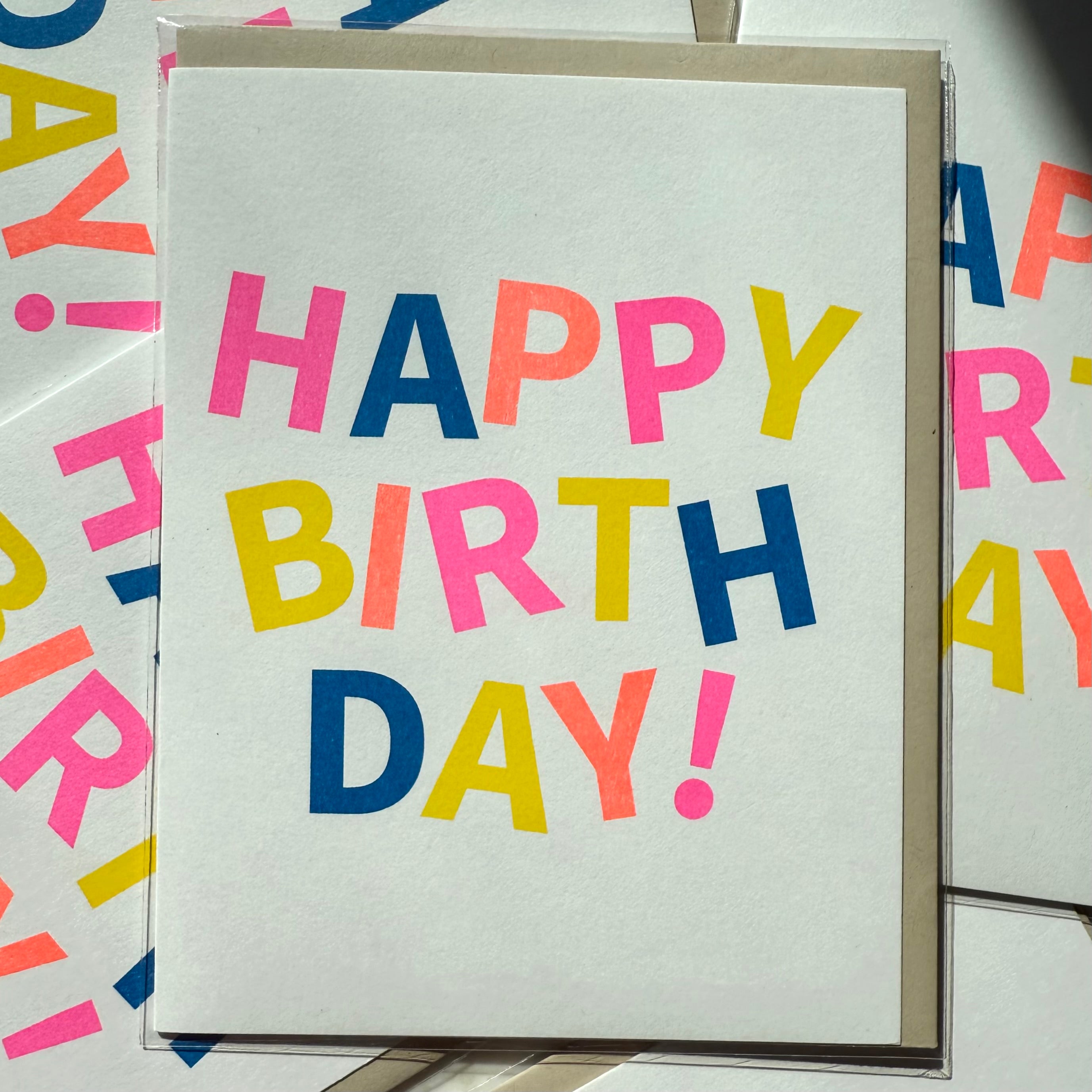Happy Birthday Greeting Card