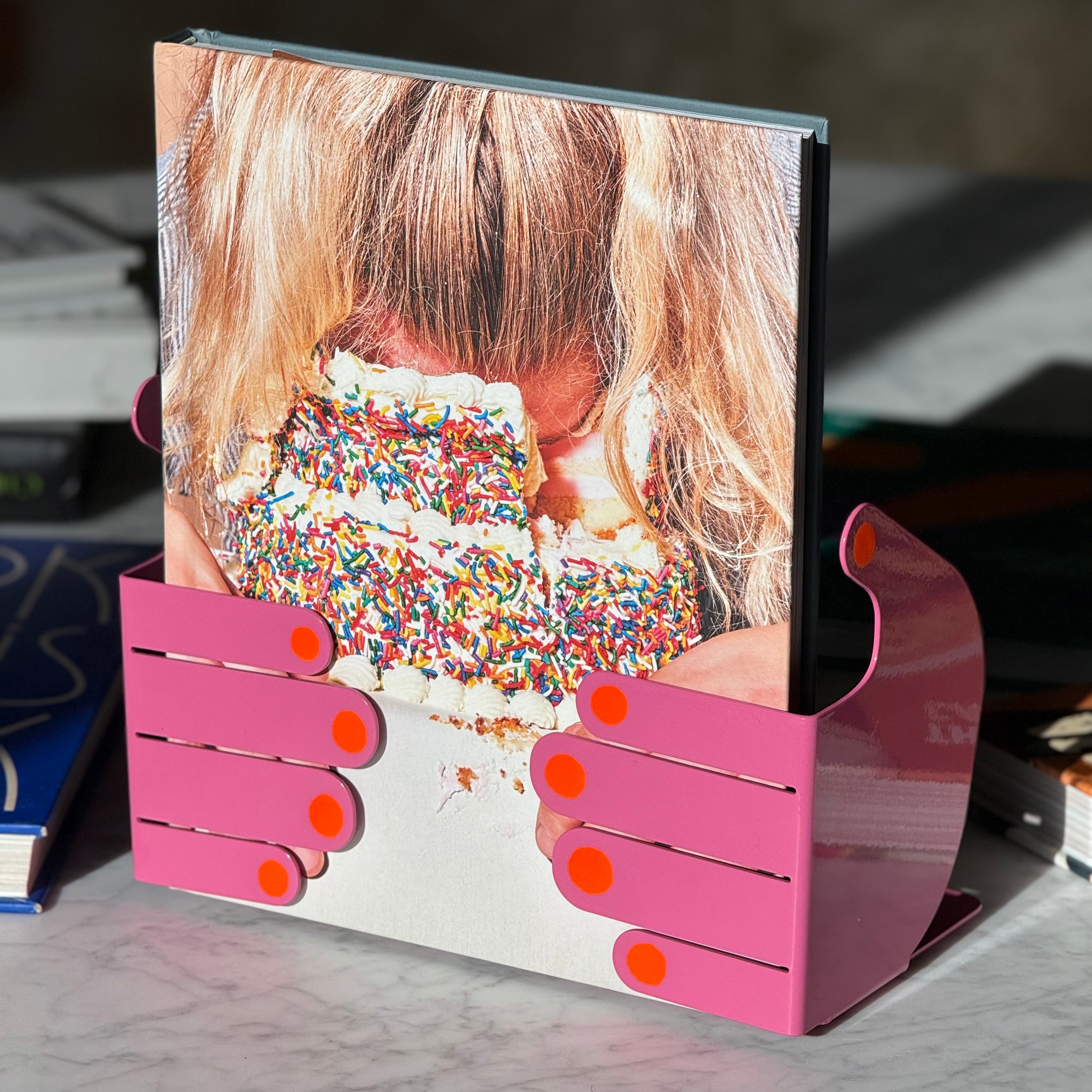 Book Hug Pink + Orange