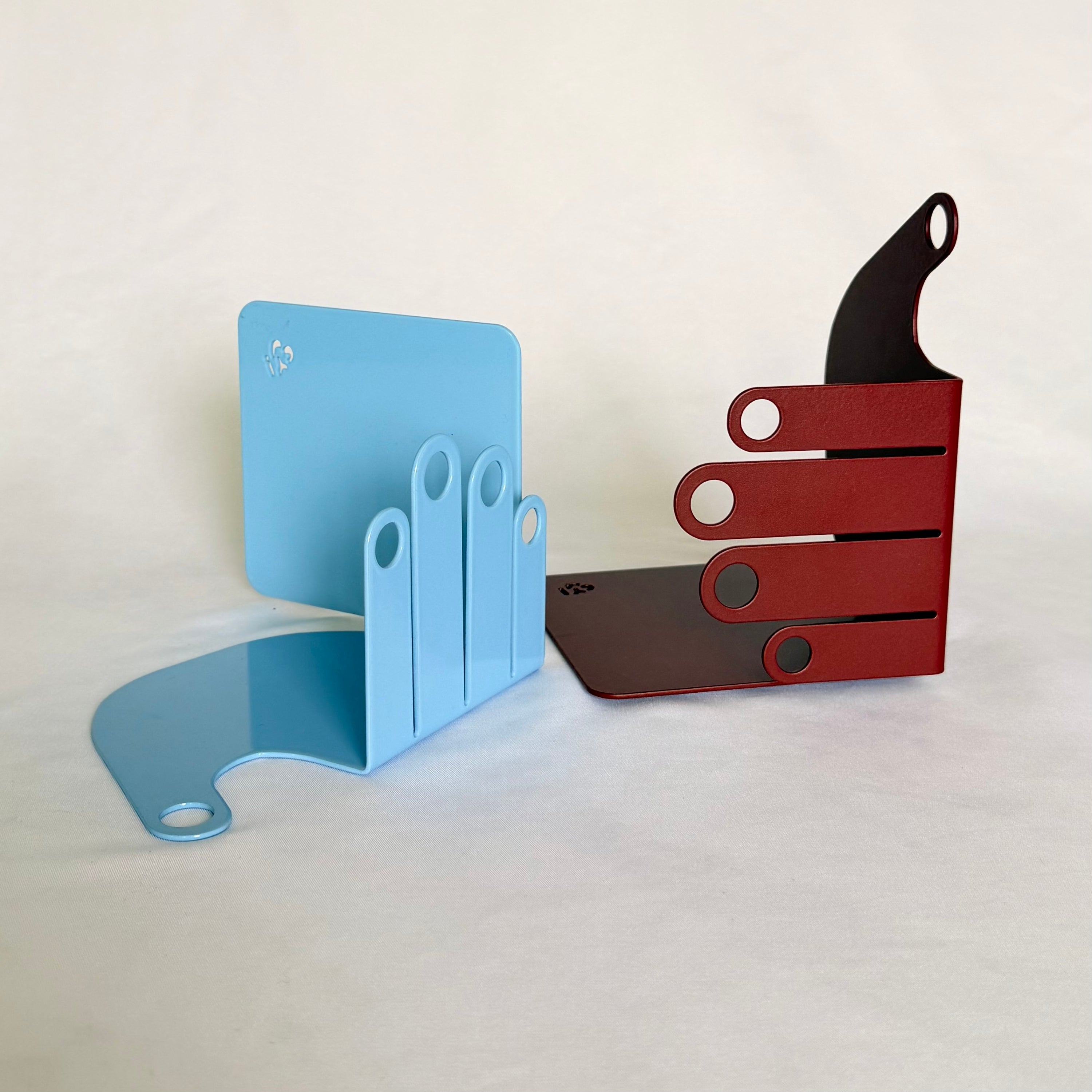 Book Hug - Periwinkle + Oxblood