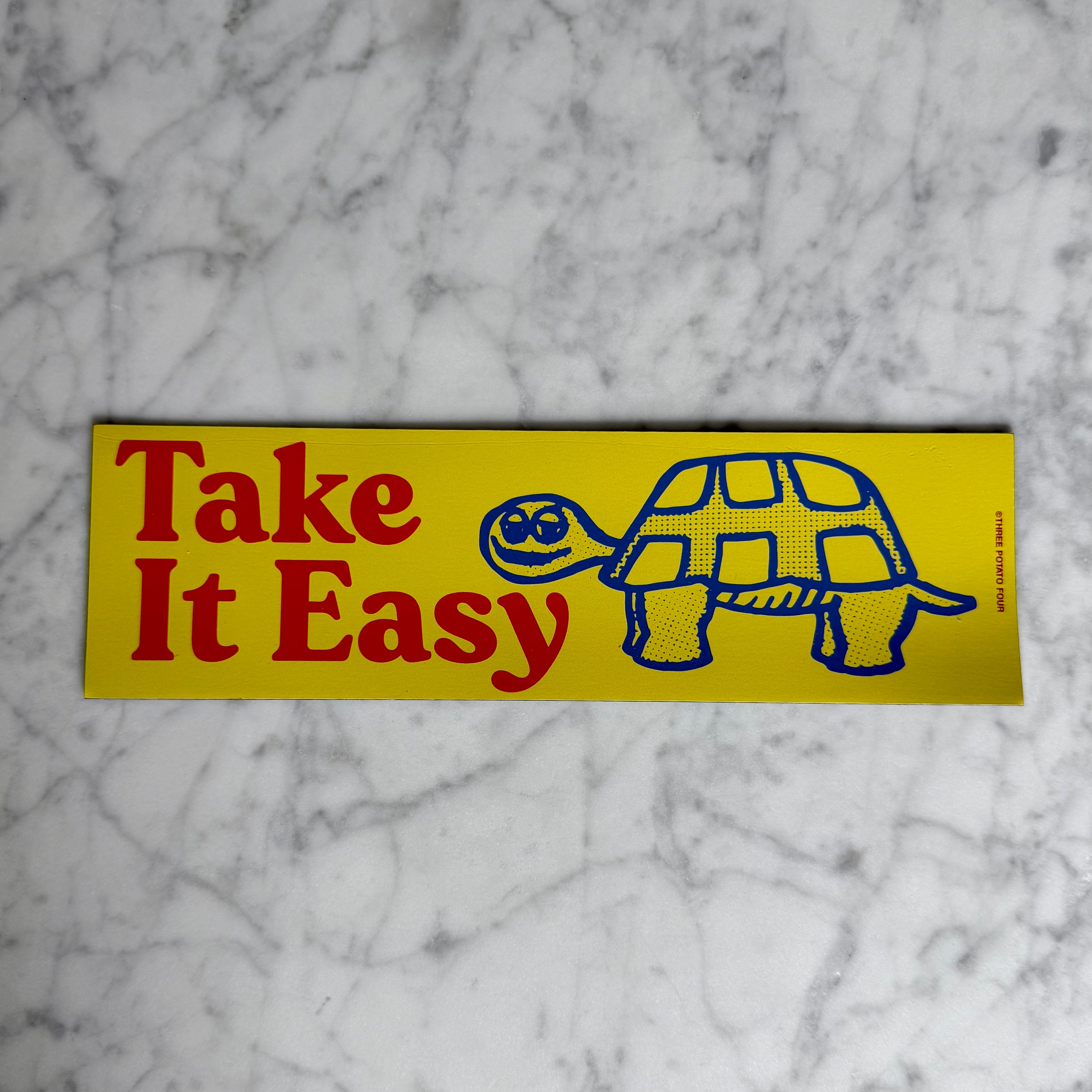 Take It Easy Bumper Magnet