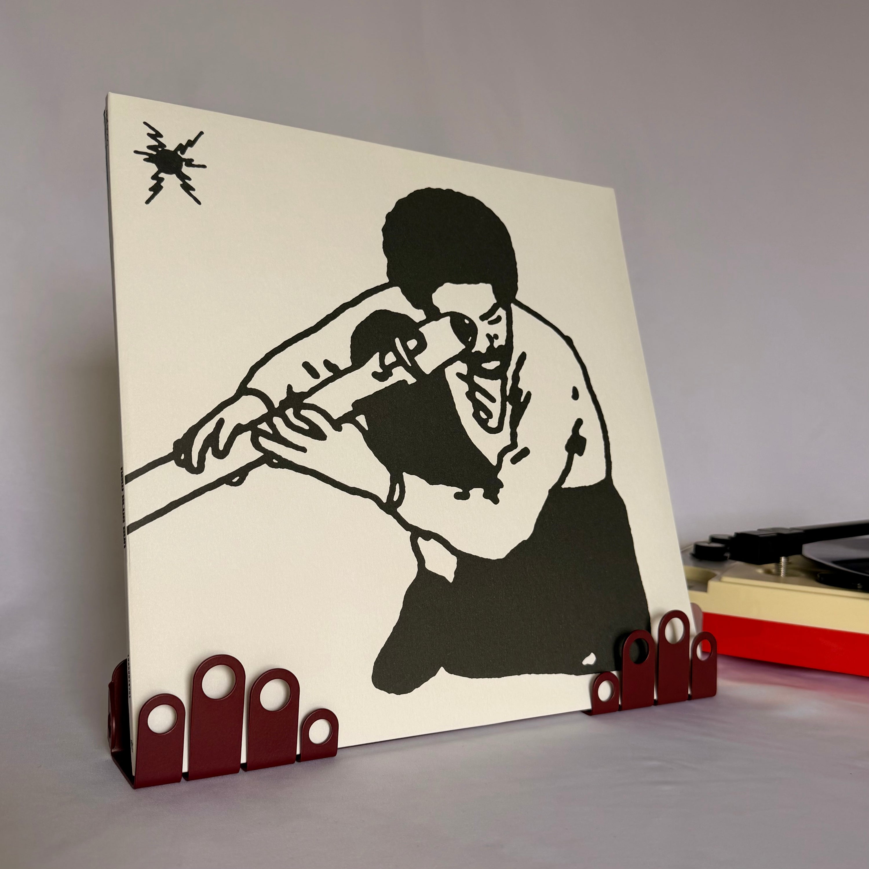 Record Hug - Oxblood