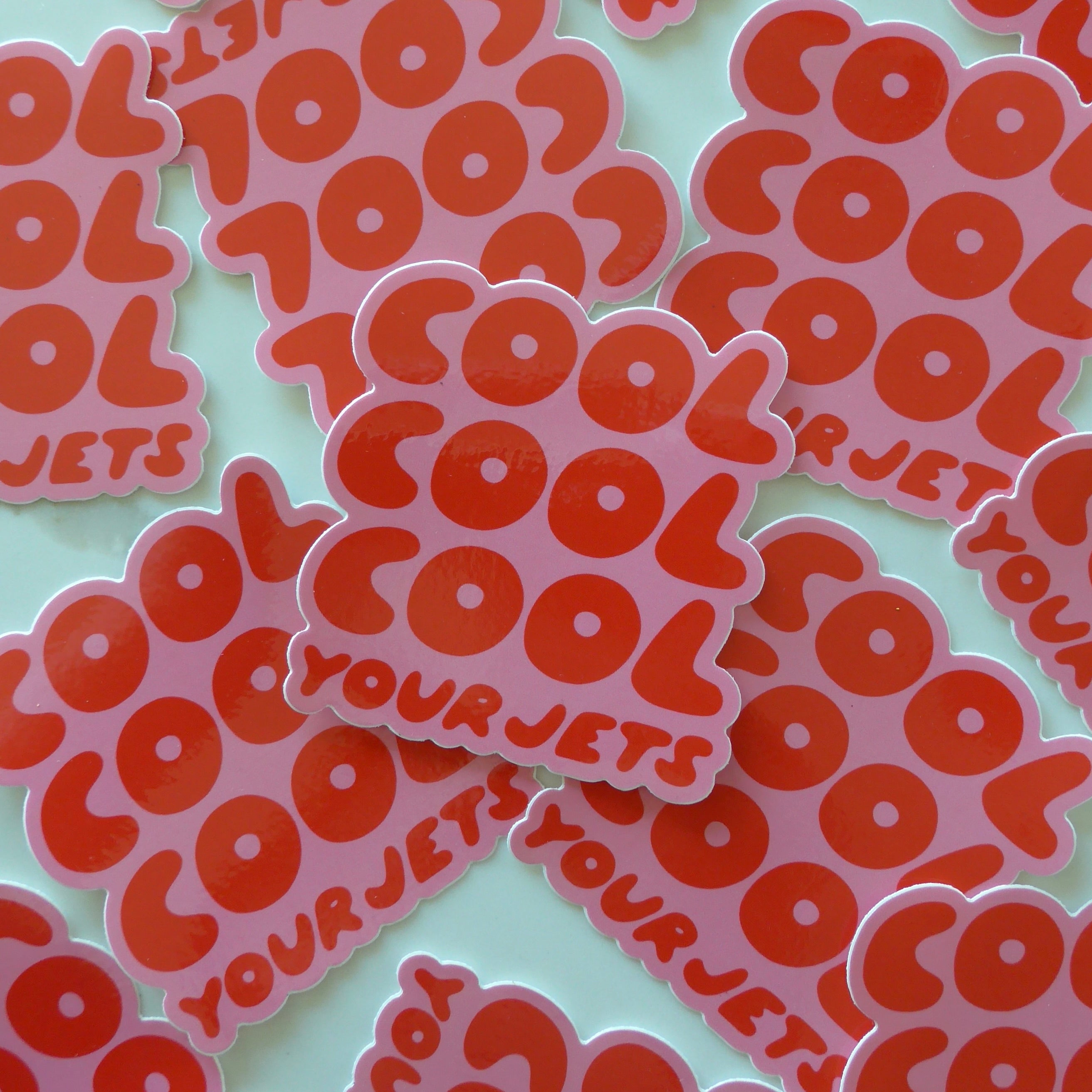 Cool Cool Cool Sticker