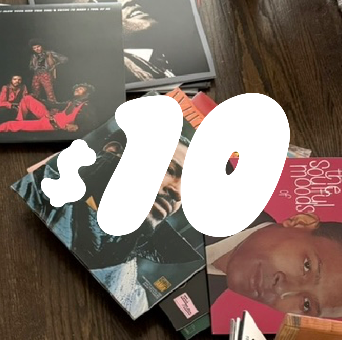 $10 record bin